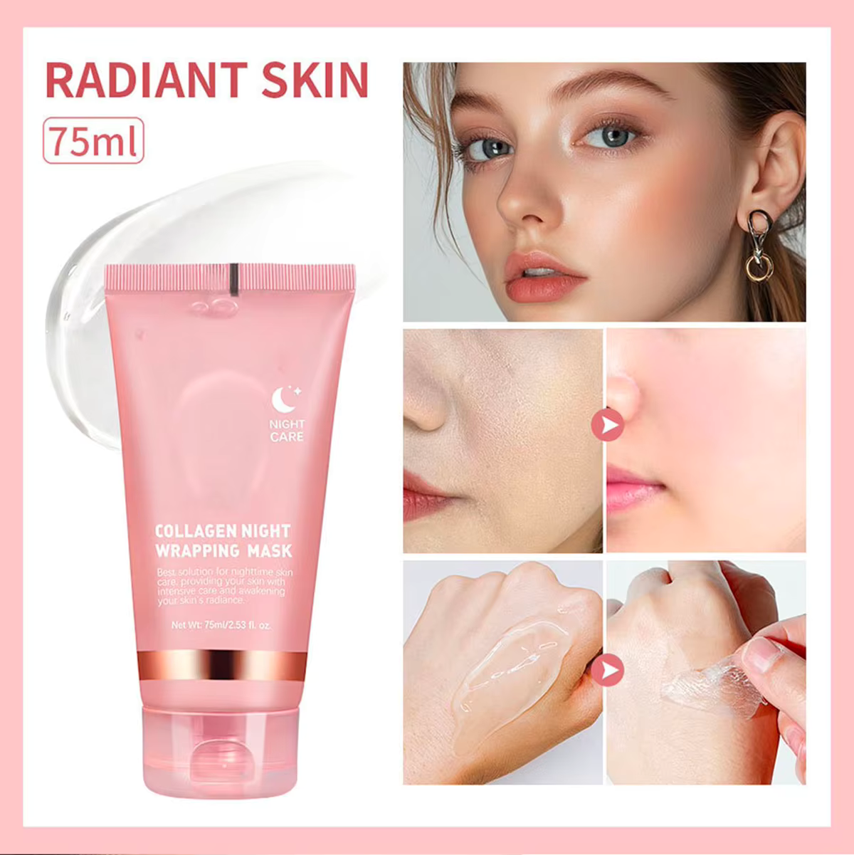 LunaVista Collagen Glow Peel-Off Mask