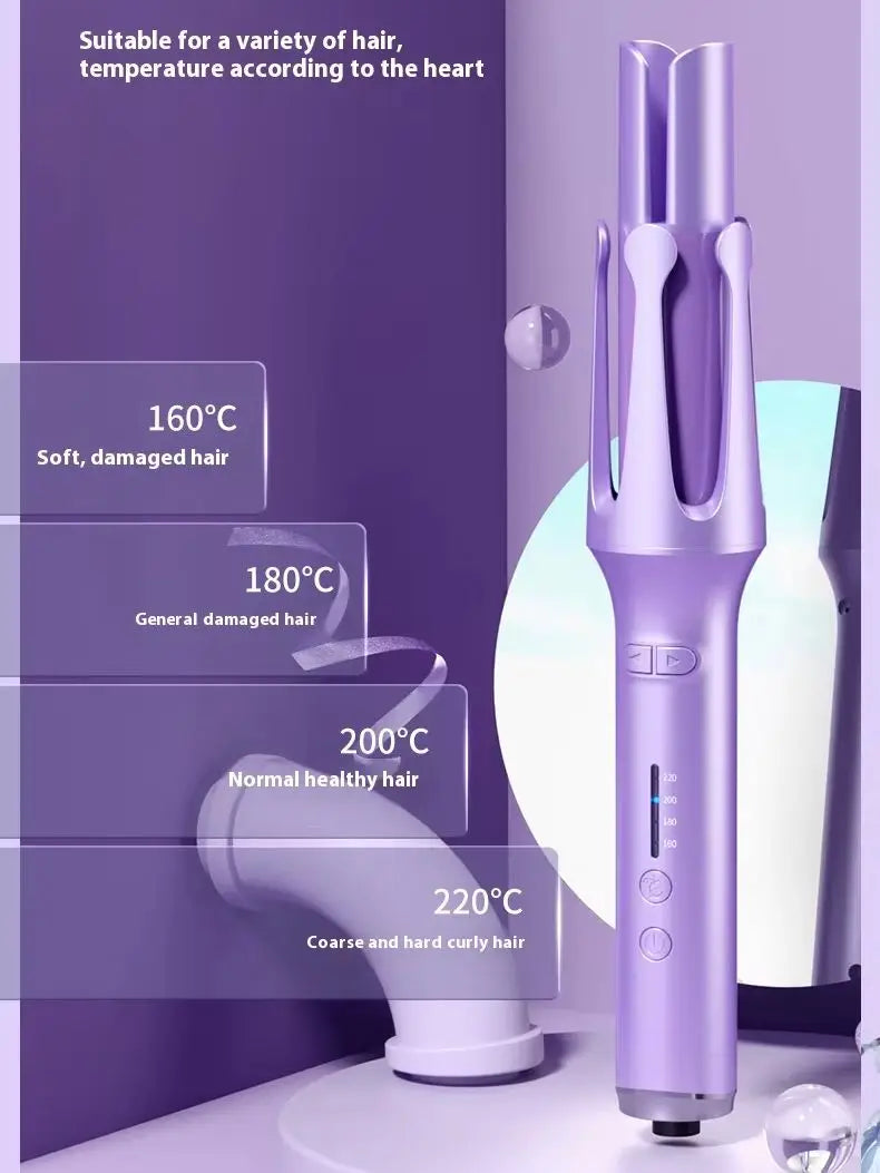 LunaVista TwinStyle Curler – Automatic 2-in-1 Ceramic Wand