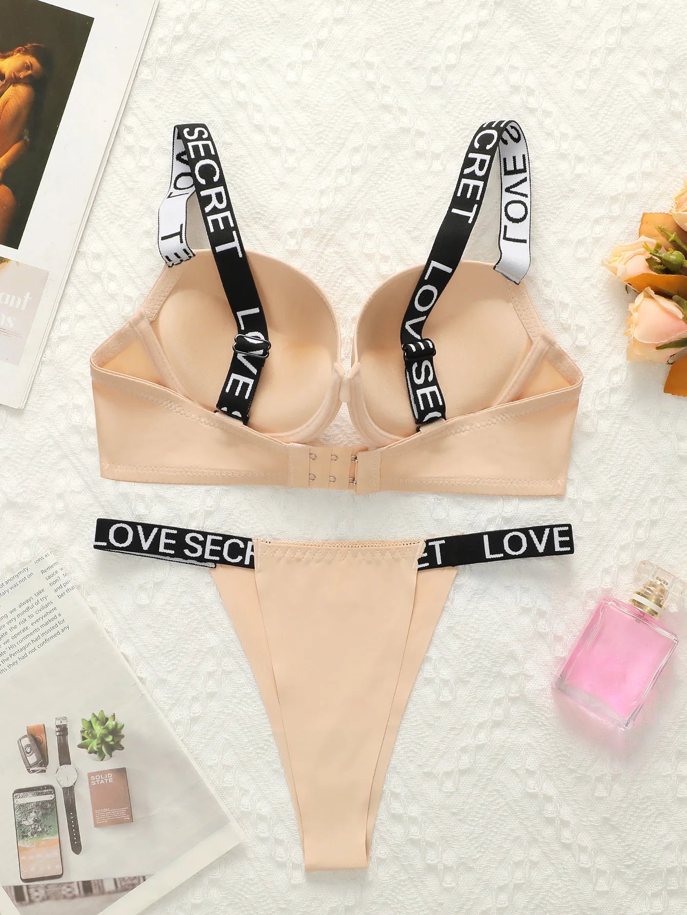 Bold & Glossy – Sexy Gathering Two-Piece Set