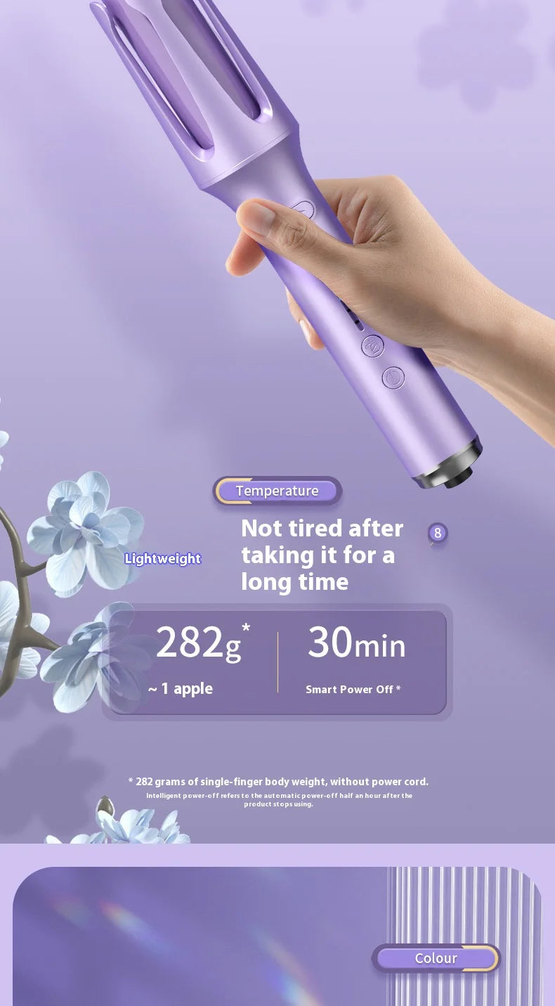 LunaVista TwinStyle Curler – Automatic 2-in-1 Ceramic Wand