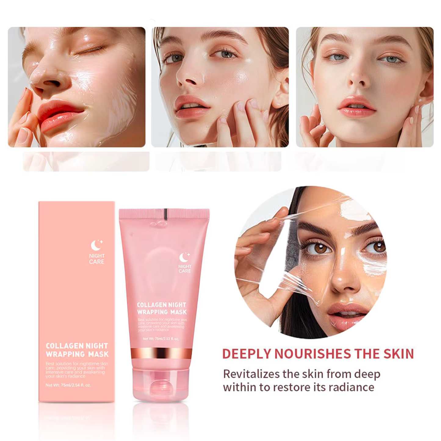 LunaVista Collagen Glow Peel-Off Mask