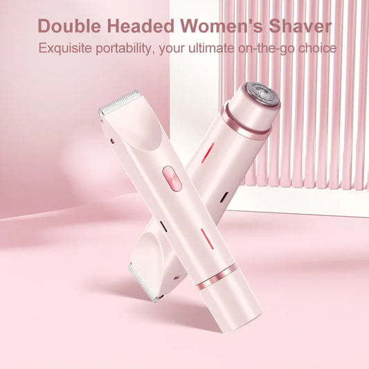 LunaVista 2-in-1 Painless Electric Trimmer