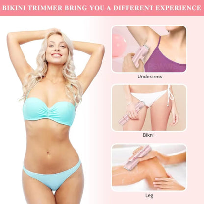 LunaVista 2-in-1 Painless Electric Trimmer